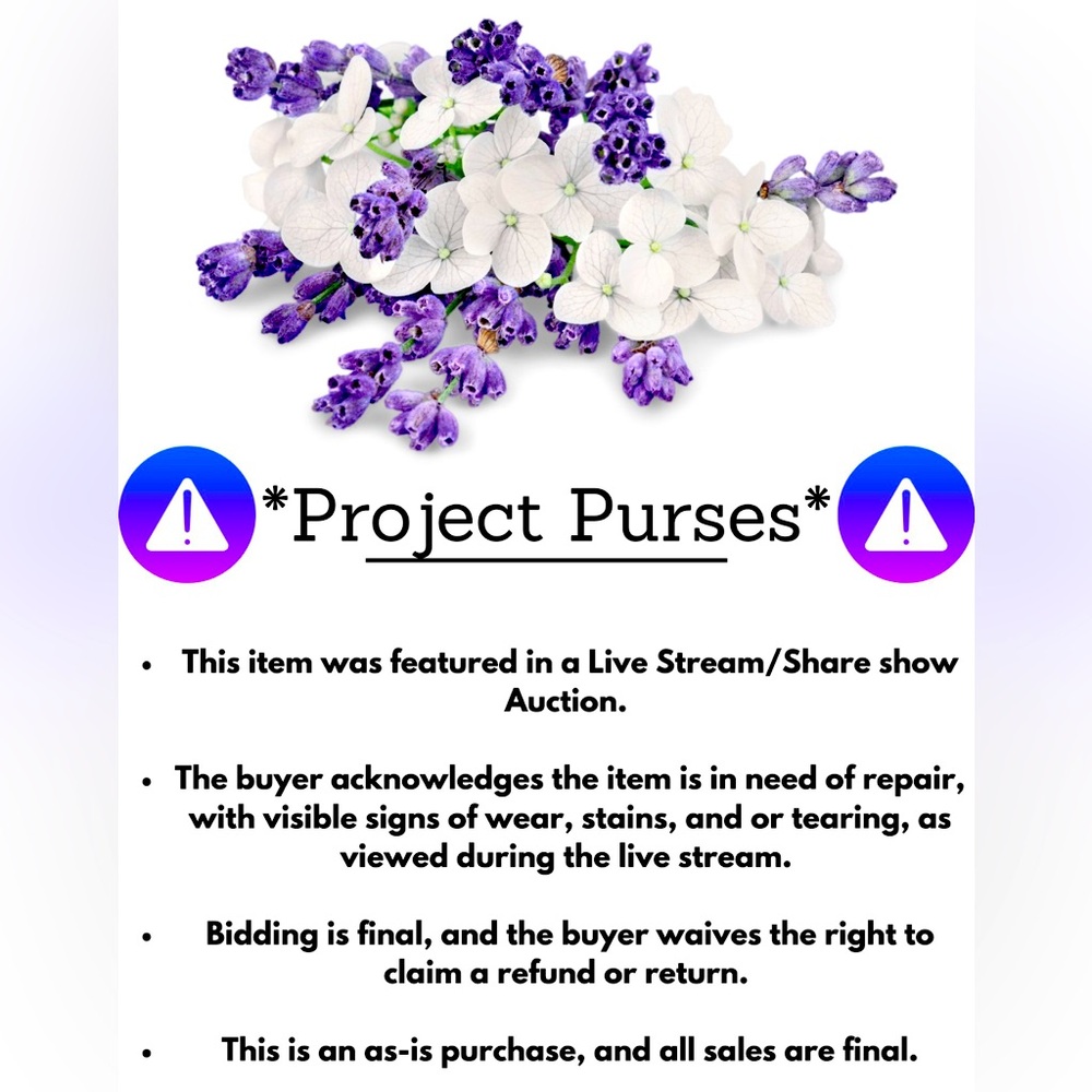 🚨AS-IS *This item was featured in a recorded Live Stream/Share show Auction.🚨